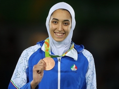 La medallista iraní Kimia Alizadeh huye a Europa harta de la "opresión"