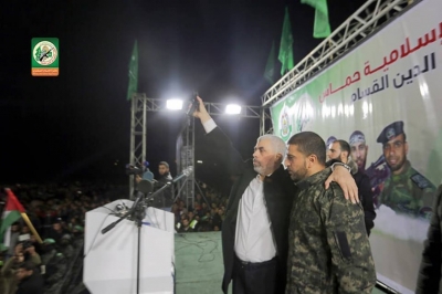 Líder de Hamás: “La primera descarga de cohetes sobre Tel Aviv sorprenderá a Israel”.