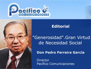 "Generosidad" Gran virtud de necesidad social