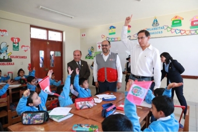 Vizcarrra: La educación es el factor de cambio para mejorar el país