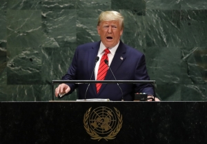 Trump exige al mundo que actúe contra el "deseo de sangre" de Irán
