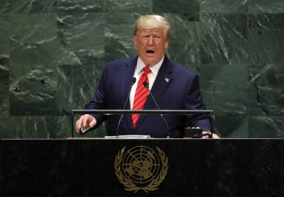Trump exige al mundo que actúe contra el "deseo de sangre" de Irán